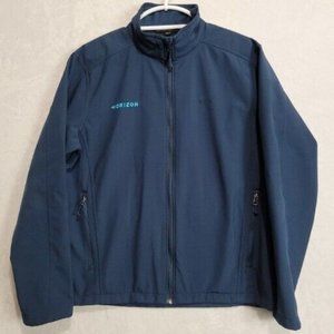 Port Authority Core Soft Shell Full Zip Jacket Men's Size L Style J317 Horizon